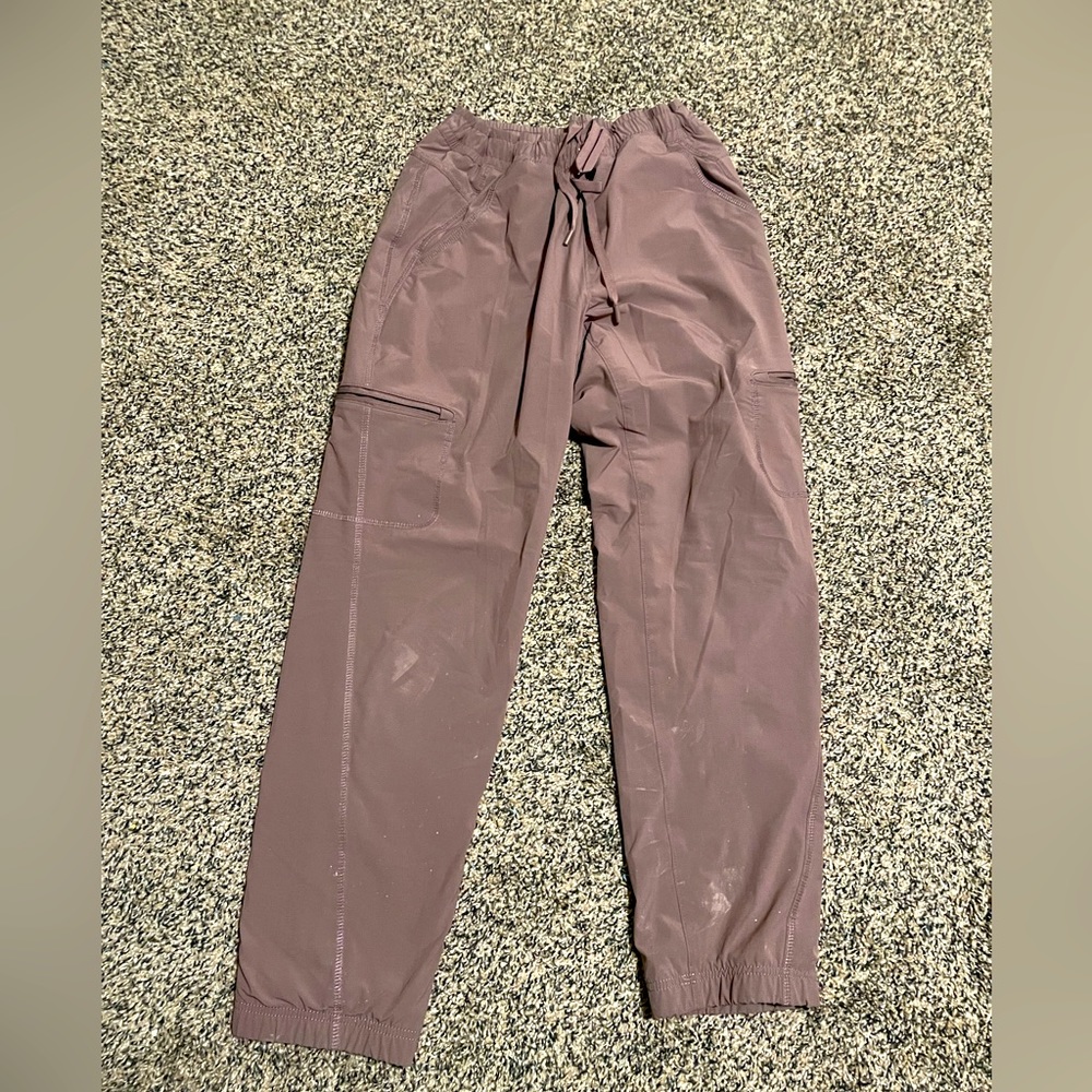 Eddie Bauer pink fleece lined pants